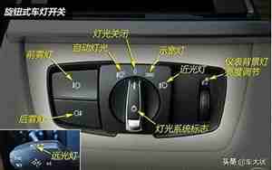 汽车灯光操作