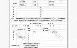装修公司起名字申请表