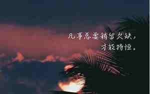形容自己感慨万千的句子