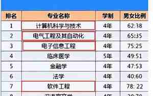 大学热门专业
