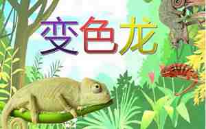 一年级美术变色龙教案