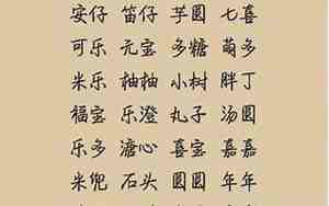 好听的王姓男宝小名