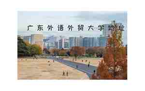 广东外语外贸大学怎么样