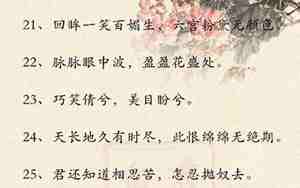 佳人句子