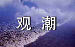 观潮教案