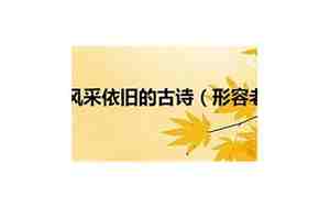 形容人总会老的句子