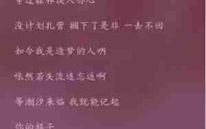 希望她比我好的句子