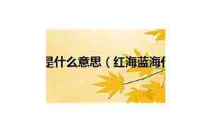 有关于蓝海的句子
