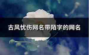 带陌离的句子