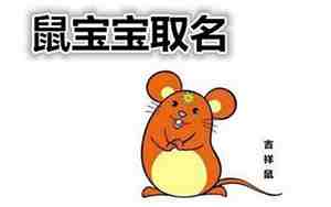 姓甘鼠宝宝男孩名字