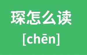 琛的读音