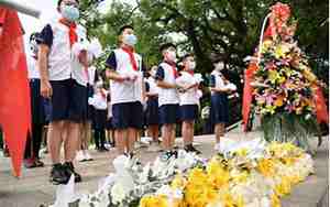 祭拜烈士的感言