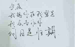 写给女友的句子