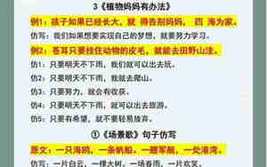 仿写句子小学生活是