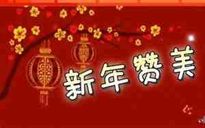 赞美新年的句子