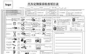 汽车保养检查项目