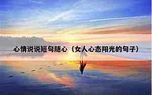 形容随心活的句子