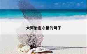 大海描述心情的句子是
