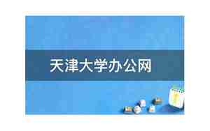 天津大学办公网