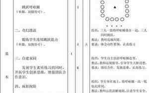 二年级体育公开课教案