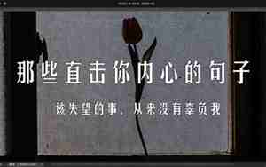 心里极其痛苦的句子