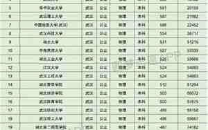 武汉的大学排名