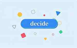 decide什么意思