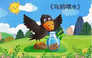 故事乌鸦喝水教案
