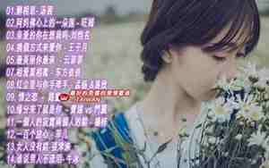 好听伤感歌曲朋友别哭