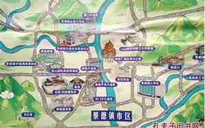 景德镇旅游景点地图