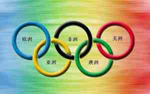 奥运会五环的颜色是哪五种颜色