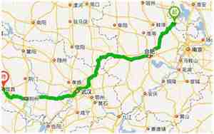 广东到湖北多少公里