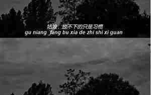 伤感的小说句子