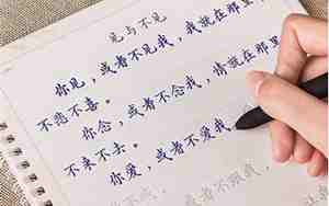 写字好的漂亮的句子