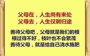 爸妈很辛苦的句子