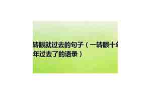 形容十二年的句子是