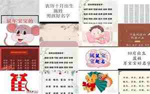 2月鼠年宝宝名字大全