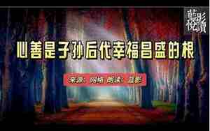 从善的心句子