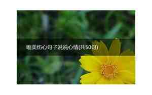 一相情愿的伤心句子