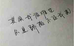 让人流泪的句子