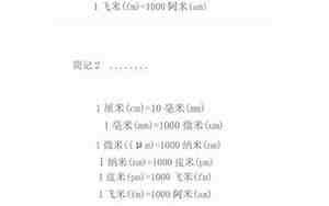 nm换算