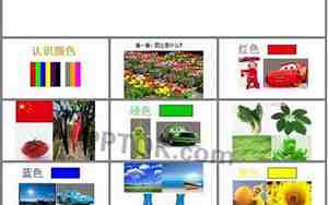 小班英语《颜色》教案