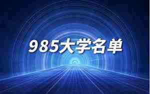 985大学